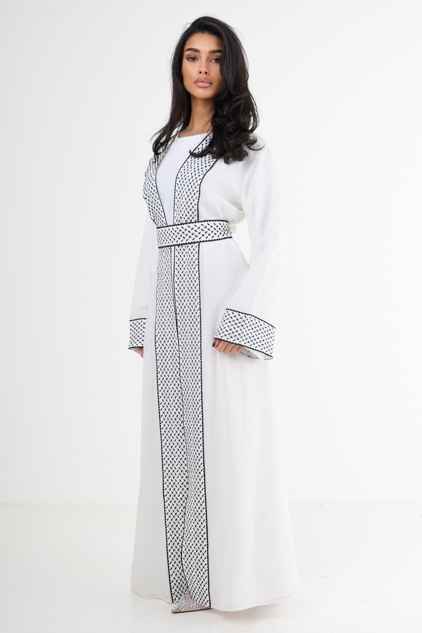 Bedruckte palästinensische Abaya